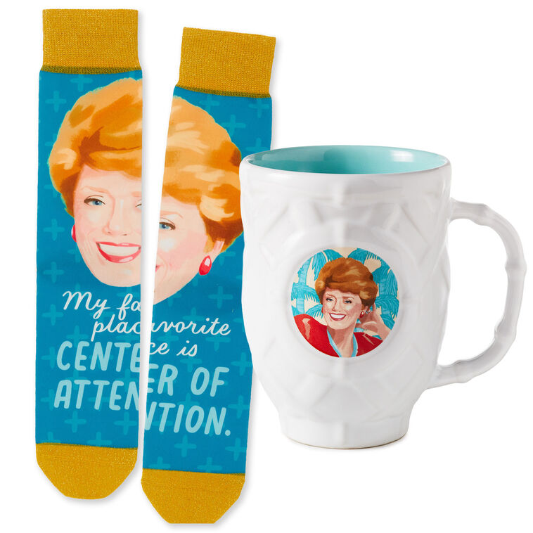 hallmark The Golden Girls Blanche Center of Attention Gift Set