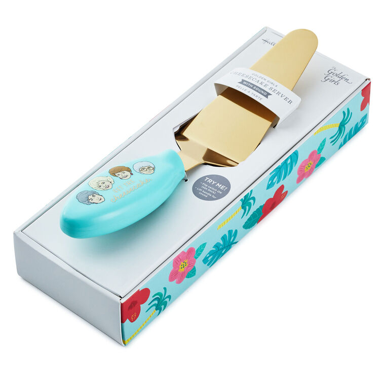 Hallmark The Golden Girls Cheesecake Pie Server With Sound