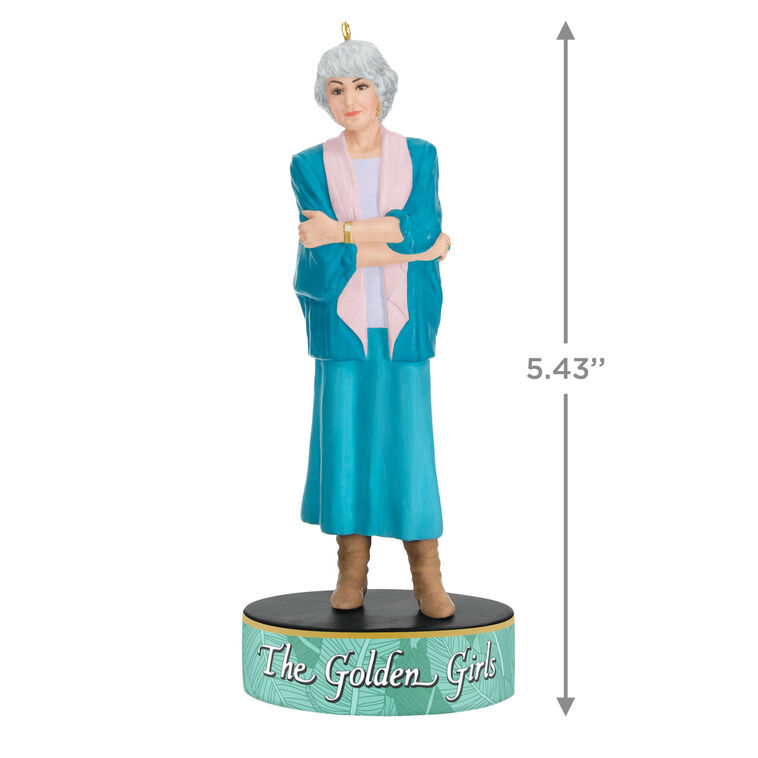 Hallmark The Golden Girls Dorothy Zbornak Ornament With Sound