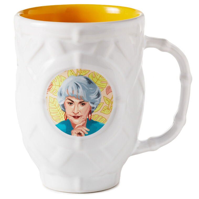 hallmark The Golden Girls Dorothy Zbornak Sculpted Mug 14.5 oz
