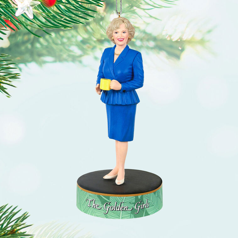 Hallmark The Golden Girls Rose Nylund Ornament With Sound