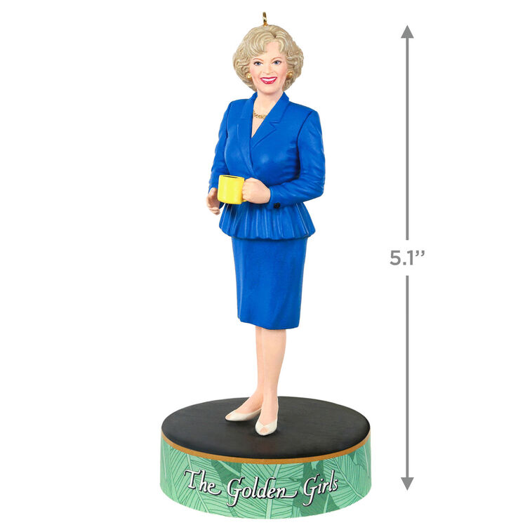 Hallmark The Golden Girls Rose Nylund Ornament With Sound