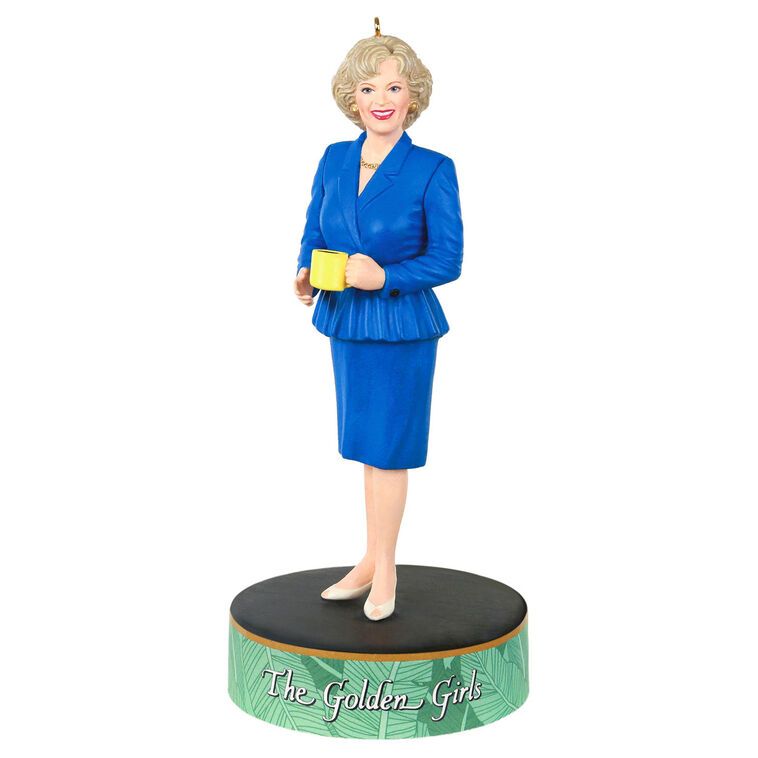 hallmark The Golden Girls Rose Nylund Ornament With Sound