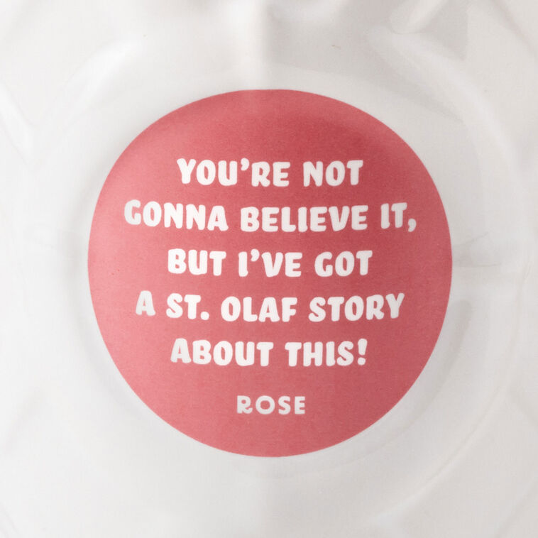 Hallmark The Golden Girls Rose Nylund Sculpted Mug 14.5 Oz