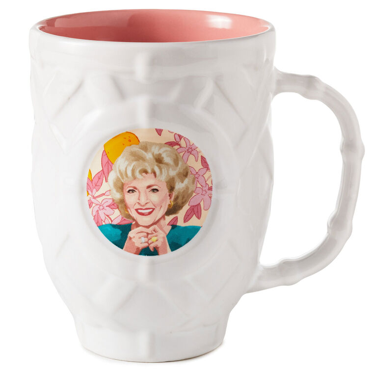 hallmark The Golden Girls Rose Nylund Sculpted Mug 14.5 oz