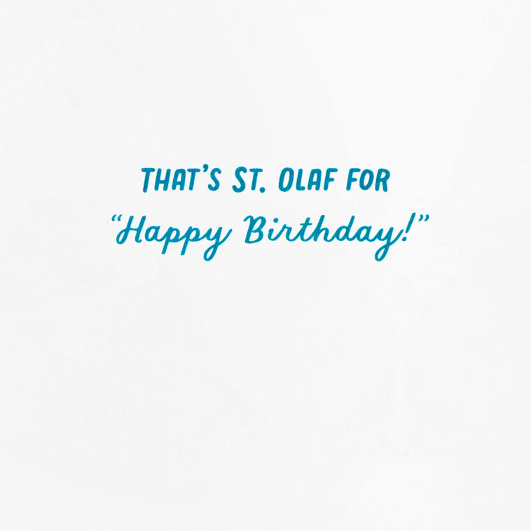 Hallmark The Golden Girls Rose St. Olaf Funny Birthday Card