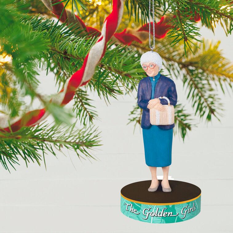 Hallmark The Golden Girls Sophia Petrillo Ornament With Sound