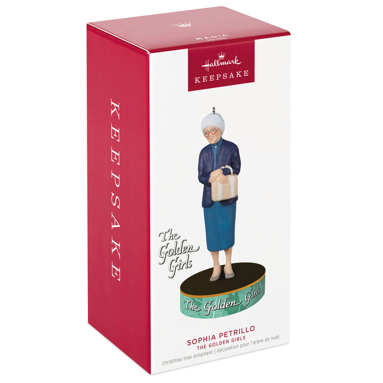 Hallmark The Golden Girls Sophia Petrillo Ornament With Sound