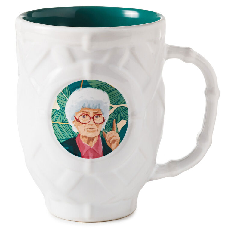 hallmark The Golden Girls Sophia Petrillo Sculpted Mug 14.5 oz