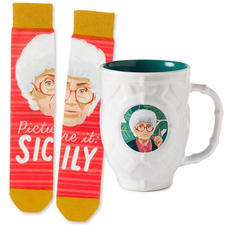 hallmark The Golden Girls Sophia Picture It Sicily Gift Set