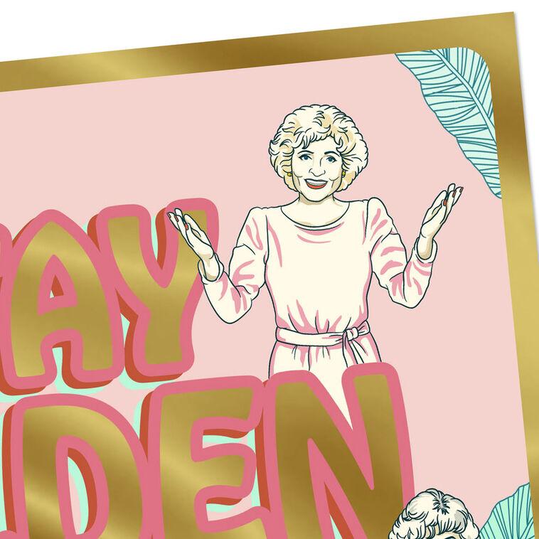 Hallmark The Golden Girls Stay Golden Friendship Card