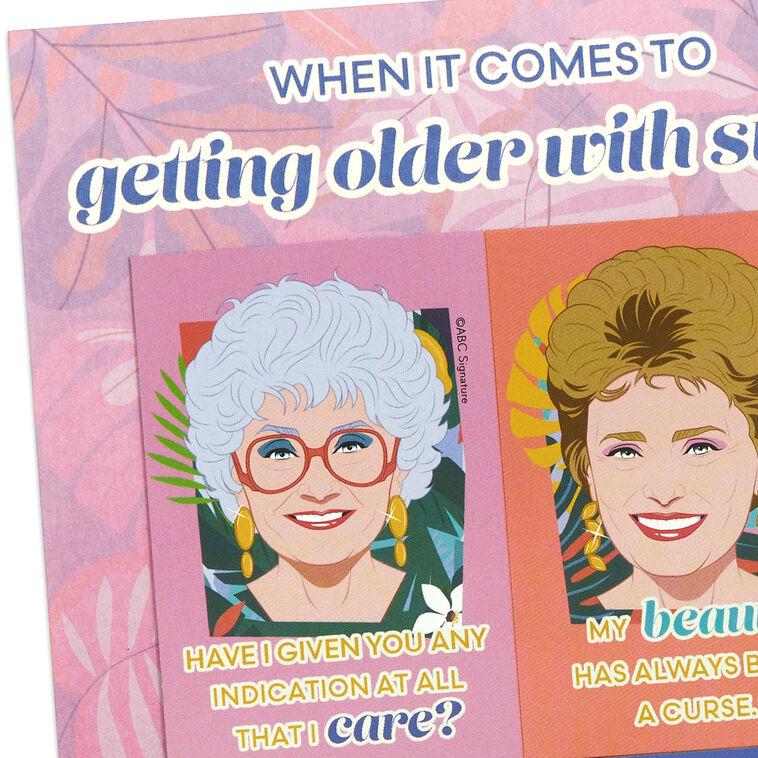 Hallmark The Golden Girls You Are Golden Girl Birthday Card With Removable Magnets