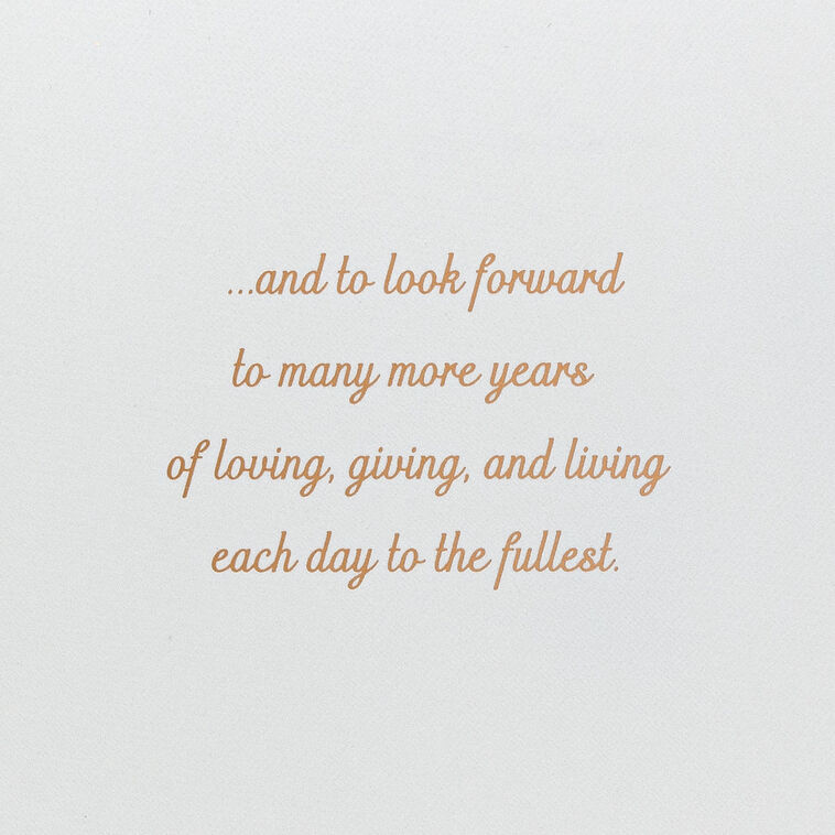 Hallmark The Good You've Done In This World Birthday Card