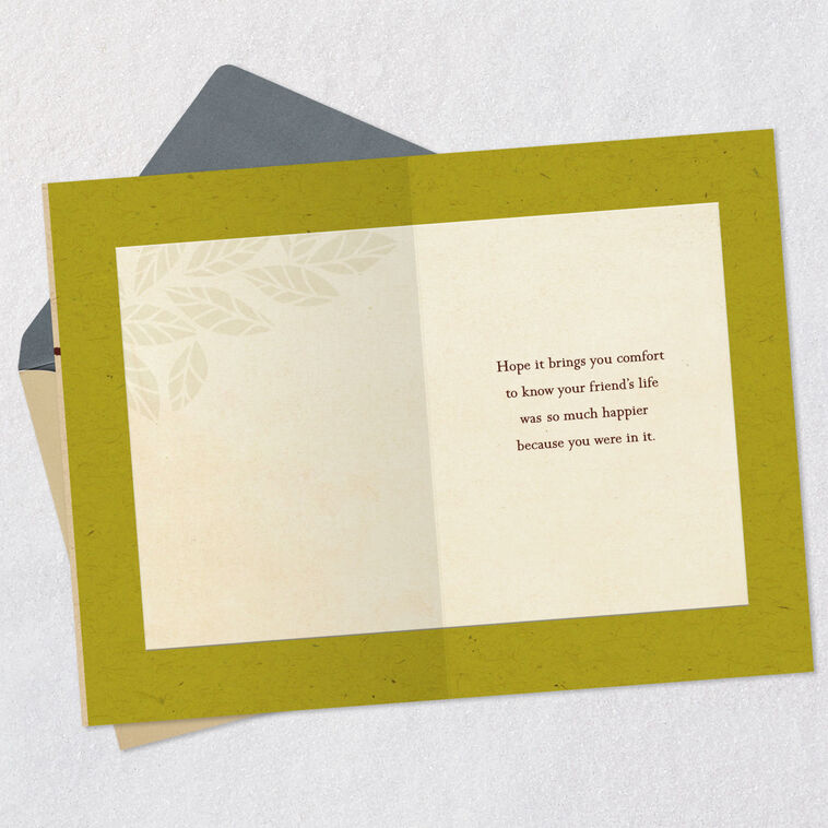 Hallmark The Hardest Part Is Saying Goodbye Pet Sympathy Card