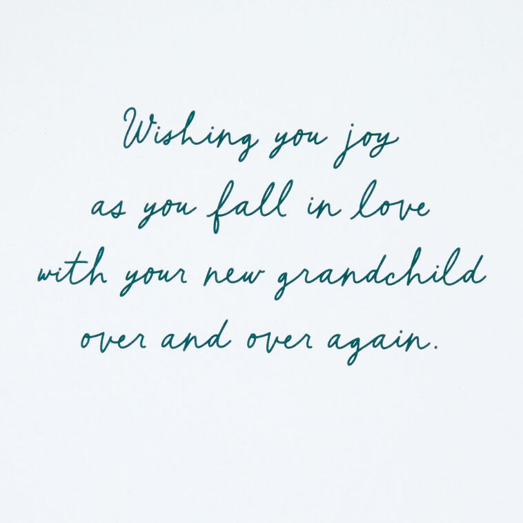 Hallmark The Huggiest Job In The World New Baby Card For Grandparents