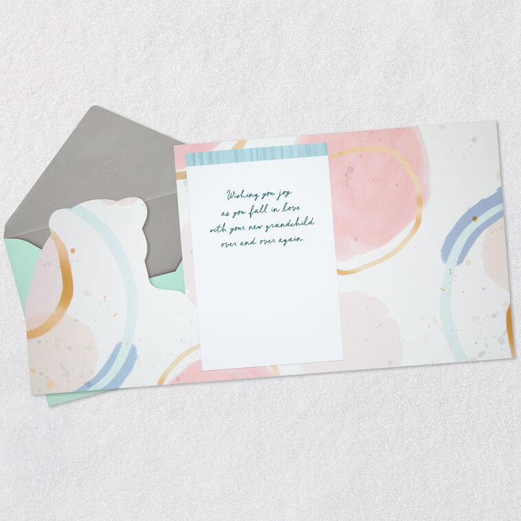 Hallmark The Huggiest Job In The World New Baby Card For Grandparents