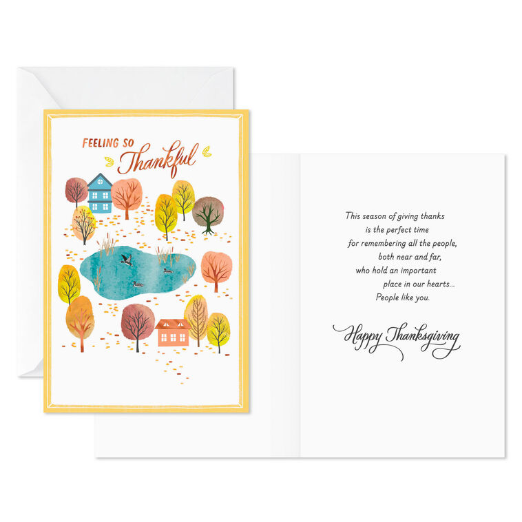 Hallmark The Important People In Our Hearts Thanksgiving Cards Pack Of 6