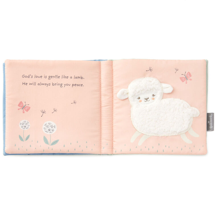 Hallmark The Lion And The Lamb: A Touch & Feel Book About God's Love Cloth Book
