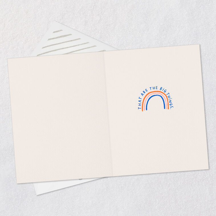 Hallmark The Little Things Are The Big Things Thank-You Card