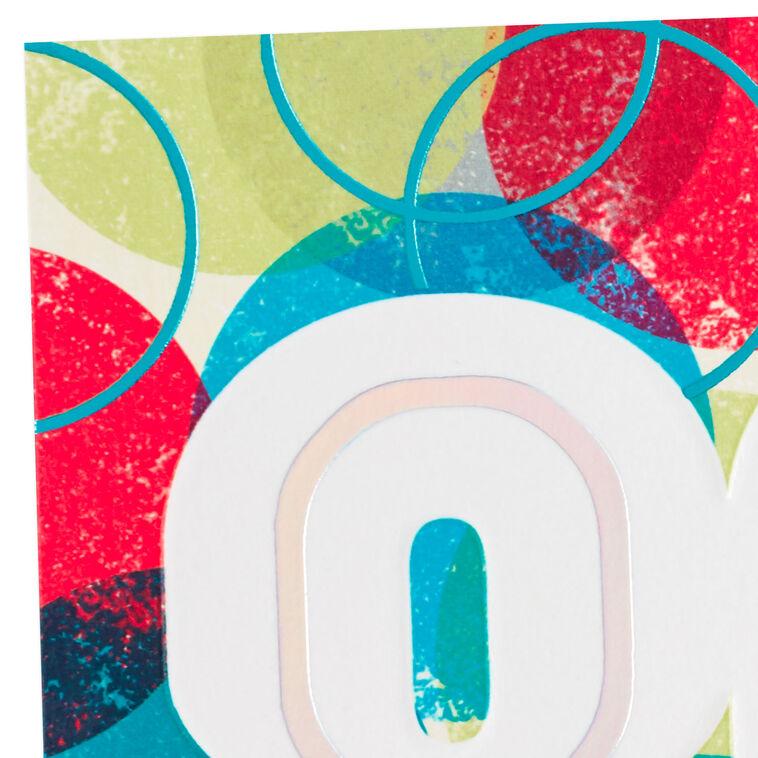 Hallmark The Lives You've Touched 80th Birthday Card