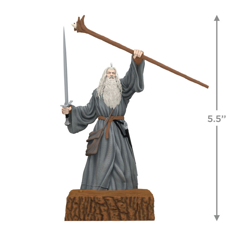 Hallmark The Lord Of The Rings™ Gandalf™ The Grey Ornament With Sound