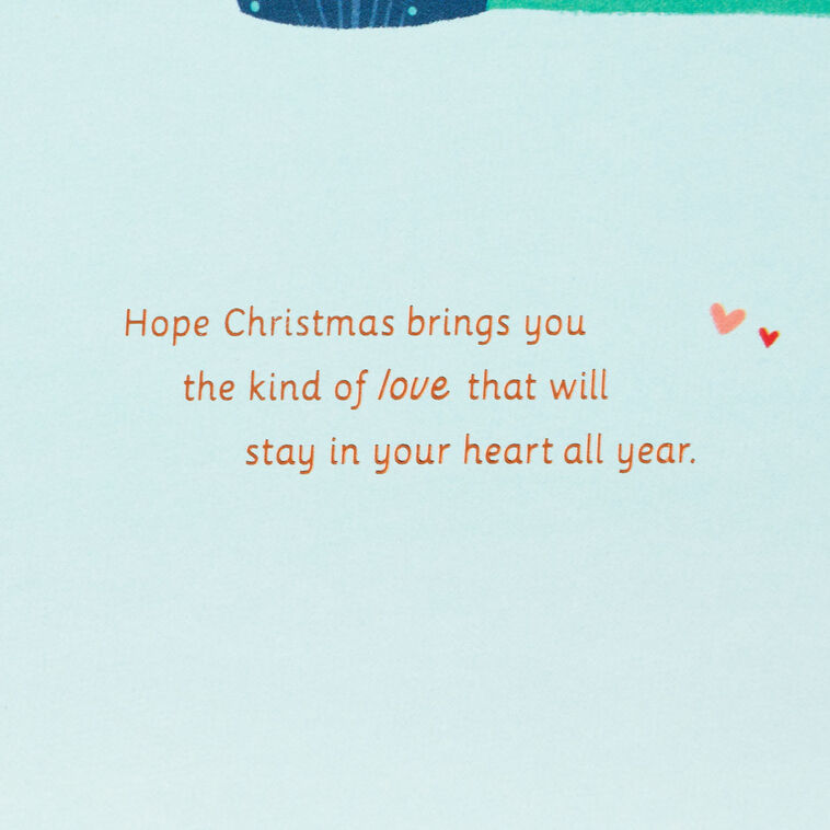 Hallmark The Love All Around You Christmas Card For Mom