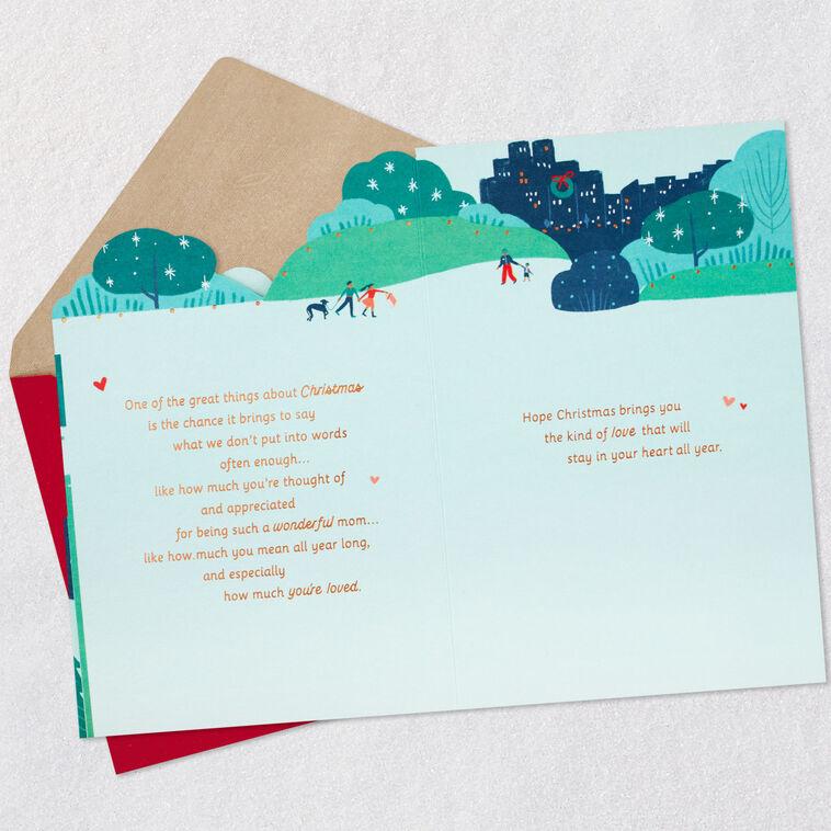 Hallmark The Love All Around You Christmas Card For Mom
