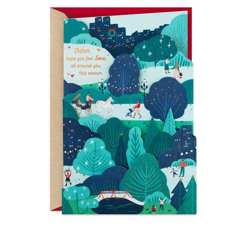 hallmark The Love All Around You Christmas Card for Mom