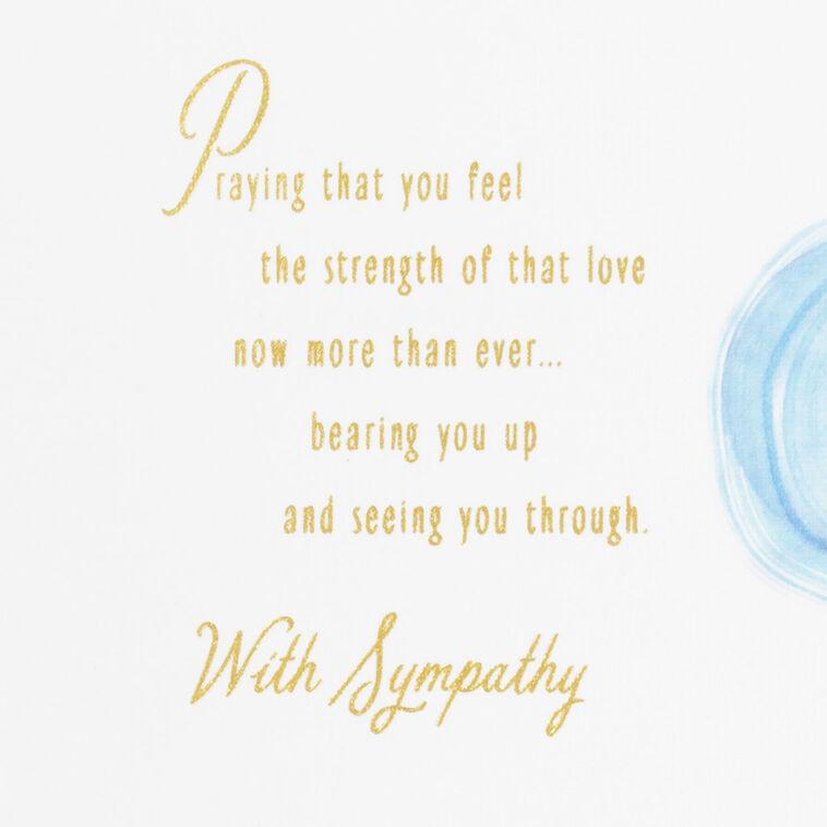 Hallmark The Love And Connection You Shared Sympathy Card For Loss Of Loved One