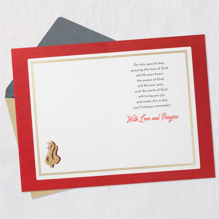 Hallmark The Love Of God Religious Confirmation Card For Grandson