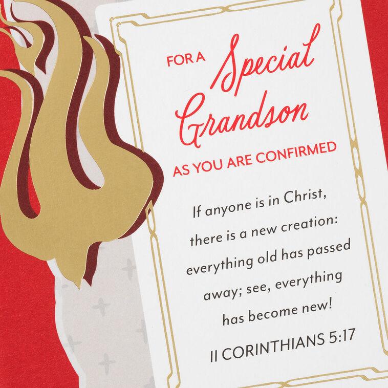 Hallmark The Love Of God Religious Confirmation Card For Grandson
