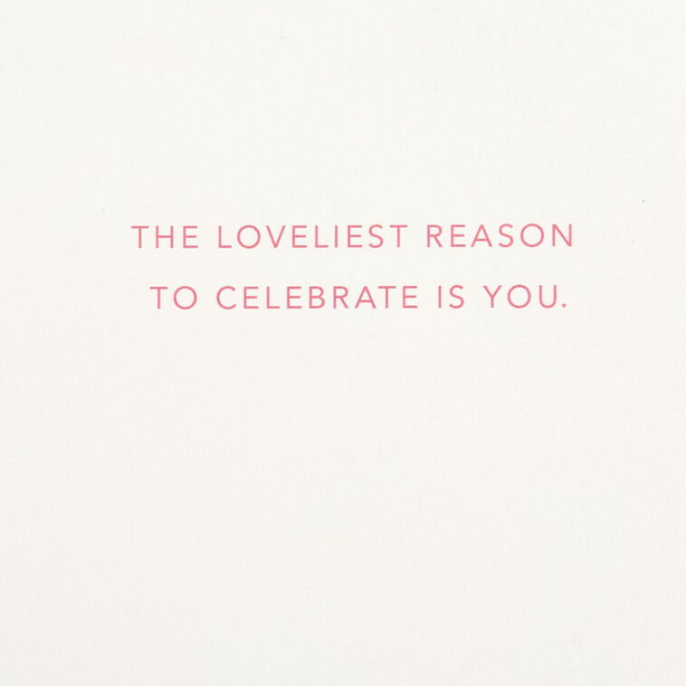 Hallmark The Loveliest Reason To Celebrate Quilled Paper Handmade Birthday Card