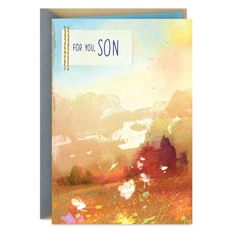 hallmark The Man You Have Become Birthday Card for Son
