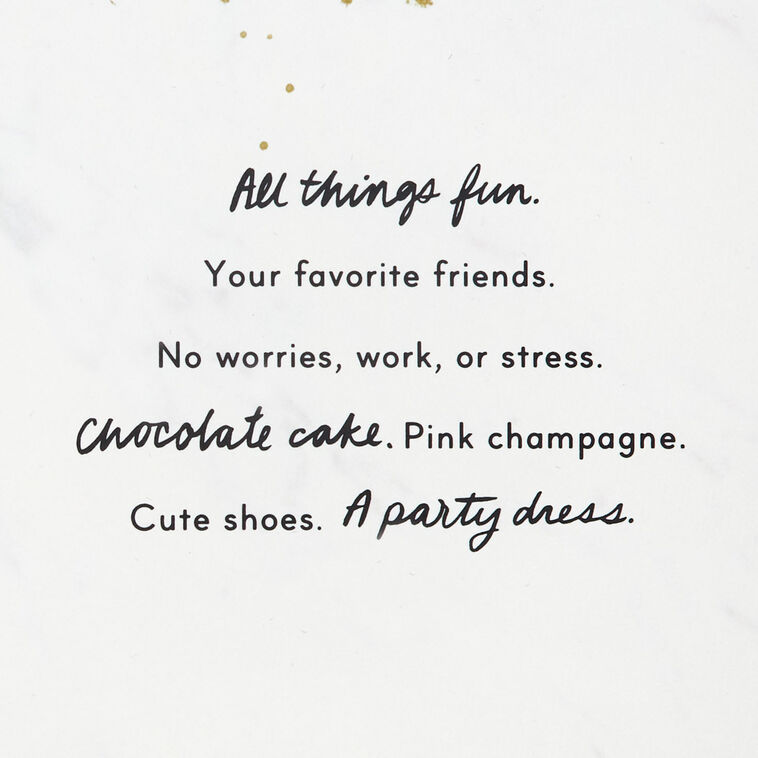 Hallmark The Most Perfect Day Birthday Card For Her