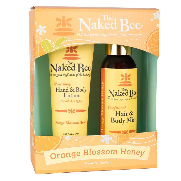 hallmark The Naked Bee Orange Blossom Honey Head-to-Toe Duo Gift Set