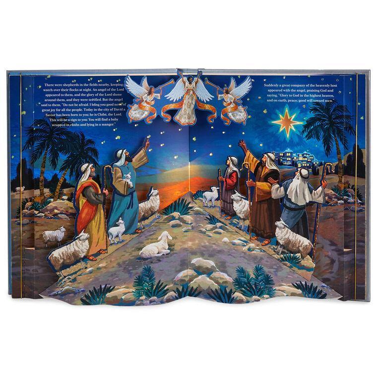 Hallmark The Nativity Story Pop-Up Book With Light And Sound