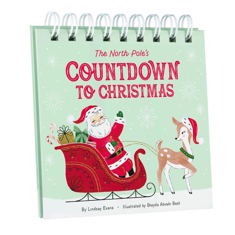 Hallmark The North Pole's Countdown To Christmas Ornaments And Book Set