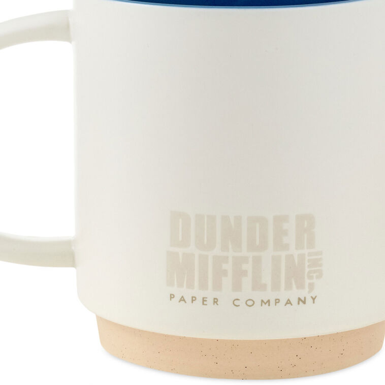 Hallmark The Office Blue And White Stacking Mugs Set Of 2