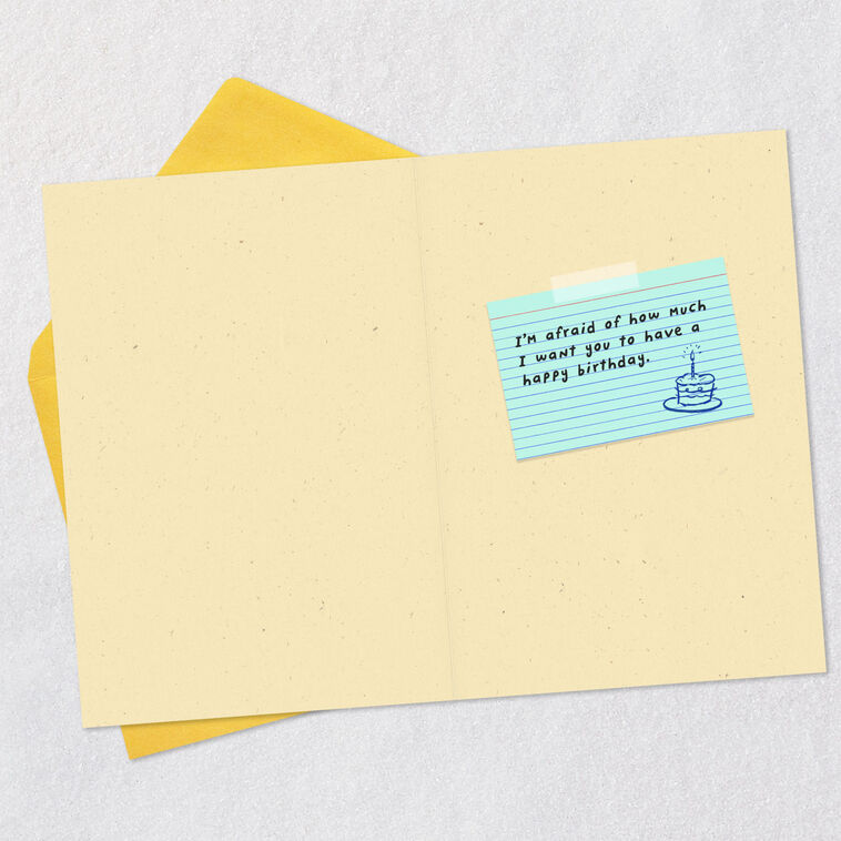 Hallmark The Office Michael Scott Feared And Loved Funny Birthday Card