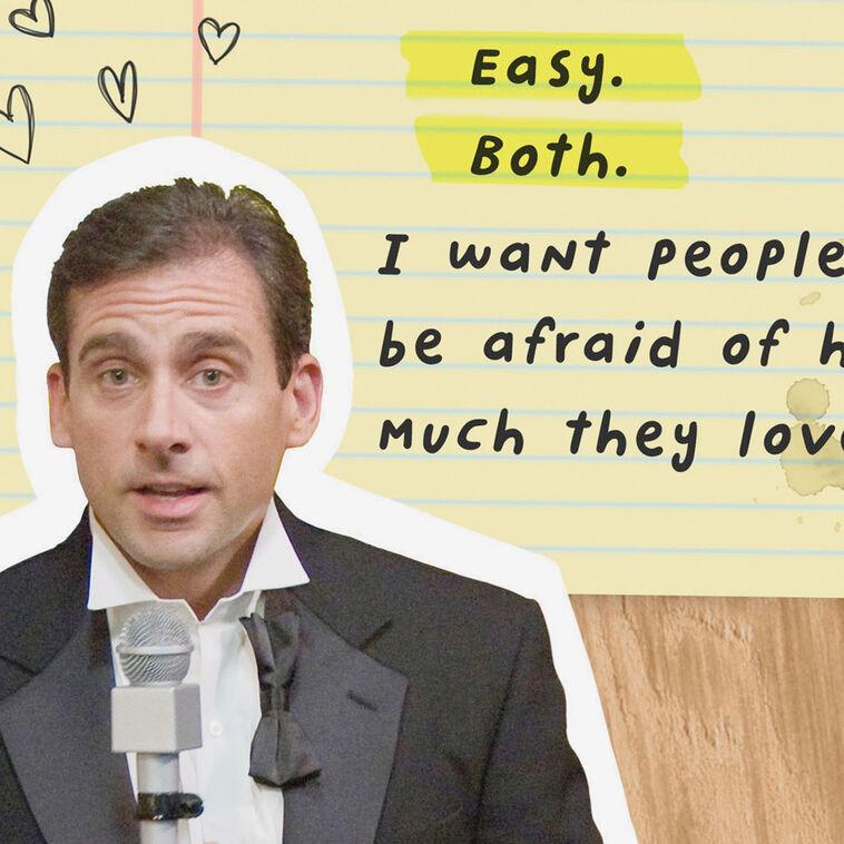 Hallmark The Office Michael Scott Feared And Loved Funny Birthday Card