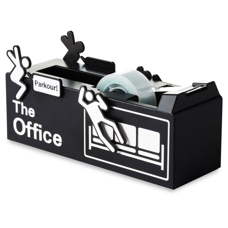 hallmark The Office Parkour Tape Dispenser With Sound
