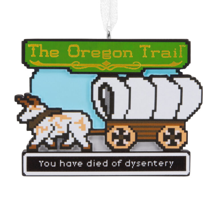 hallmark The Oregon Trail™ Video Game Hallmark Ornament