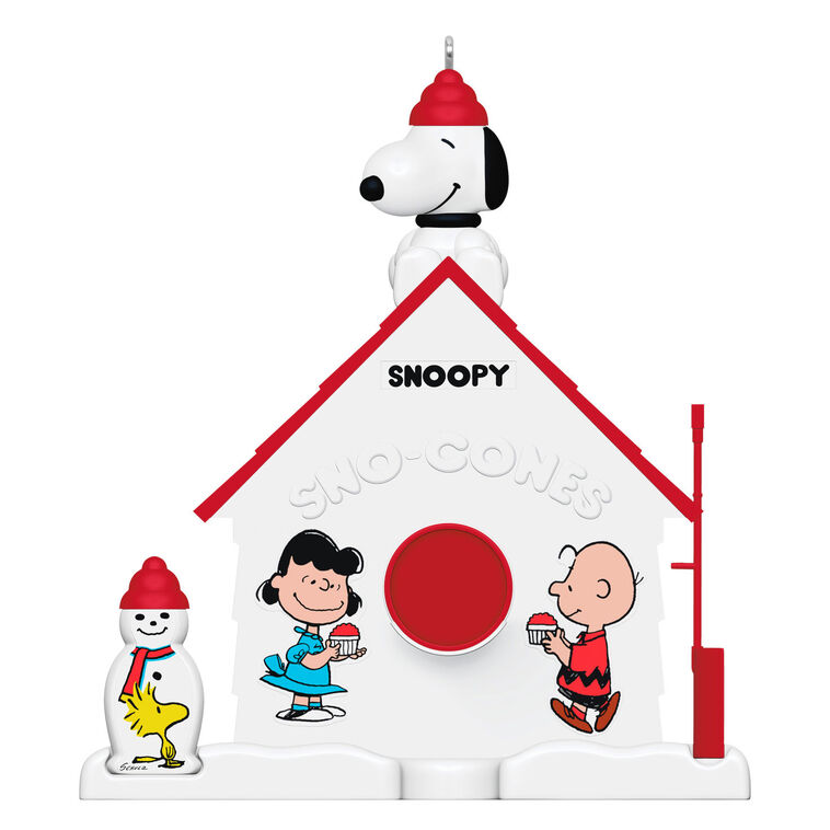 hallmark The Peanuts® Gang 75th Anniversary Sno-Cones With Friends Ornament