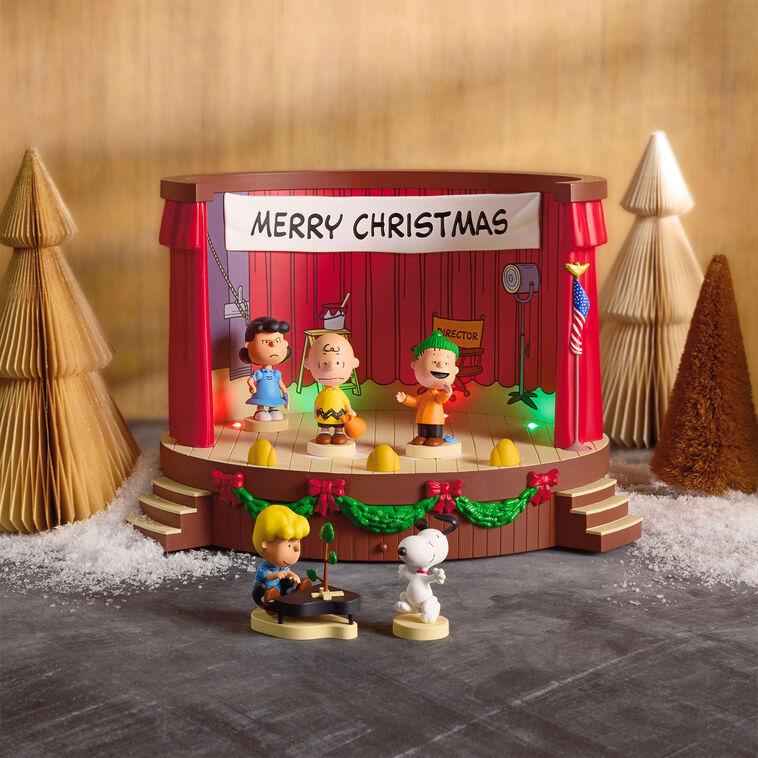 Hallmark The Peanuts® Gang Merry Christmas Charlie Brown Tabletop Decoration With Light And Sound