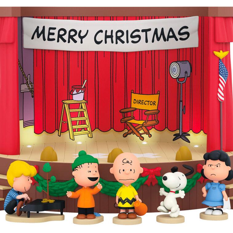 Hallmark The Peanuts® Gang Merry Christmas Charlie Brown Tabletop Decoration With Light And Sound