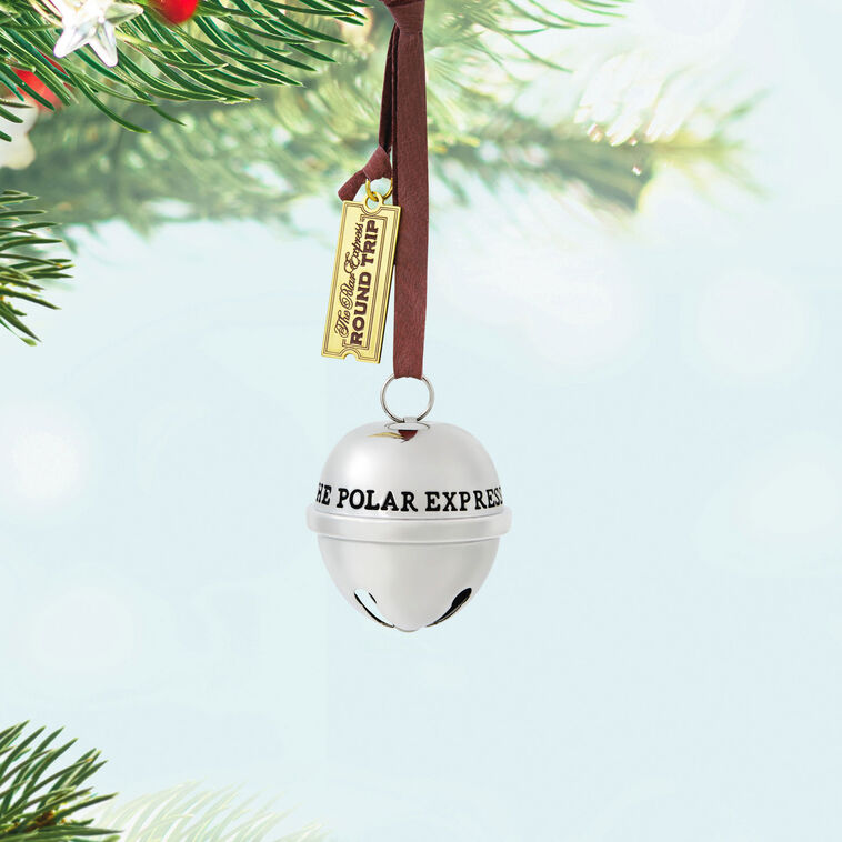 Hallmark The Polar Express™ Santa's Sleigh Bell 2025 Metal Ornament