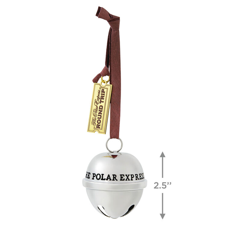 Hallmark The Polar Express™ Santa's Sleigh Bell 2025 Metal Ornament