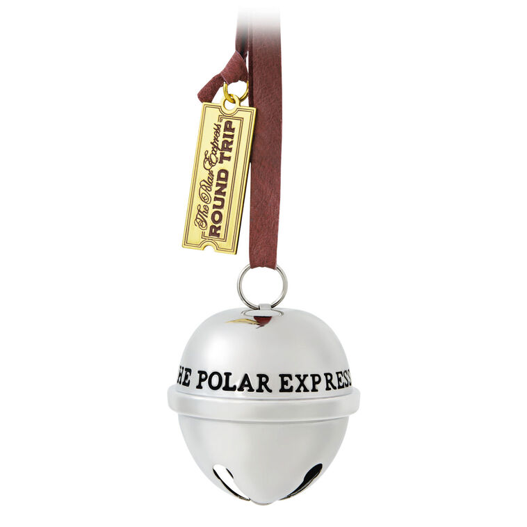 hallmark The Polar Express™ Santa's Sleigh Bell 2025 Metal Ornament