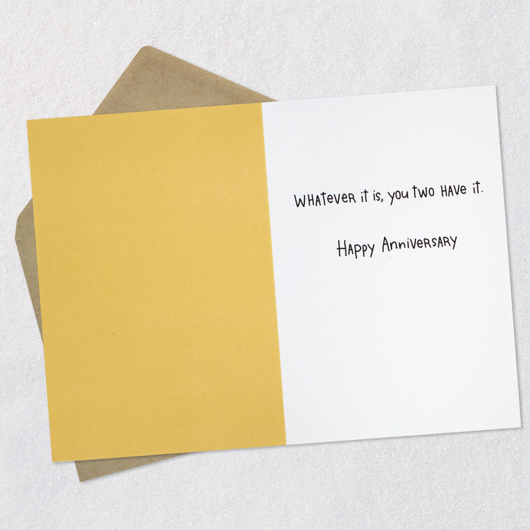 Hallmark The Secret To A Happy Marriage Funny Anniversary Card For Couple
