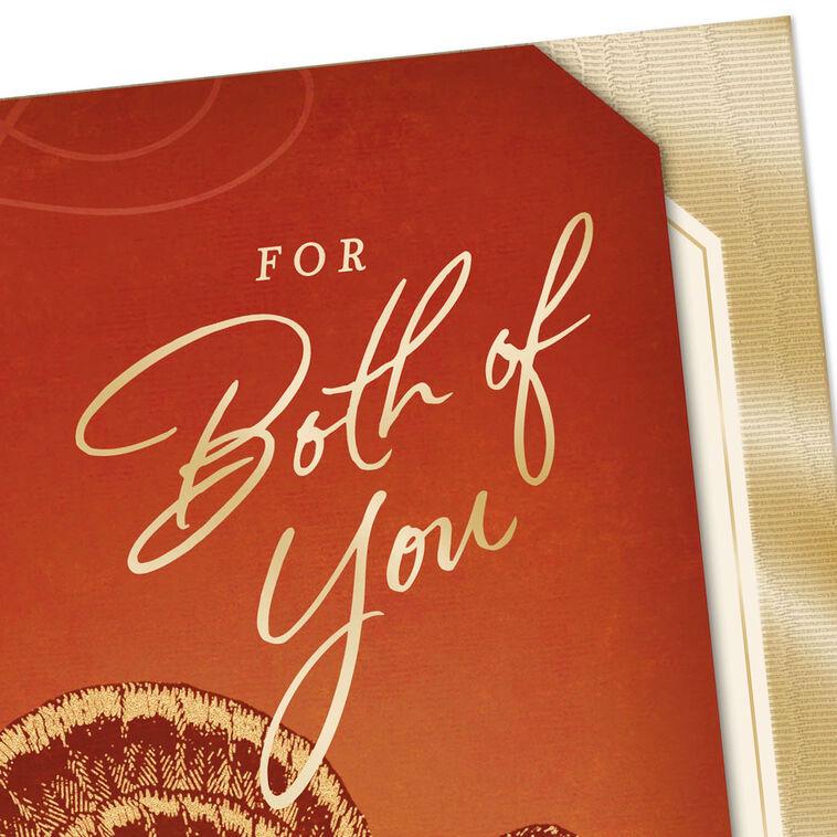 Hallmark The Things That Truly Matter Thanksgiving Card For Both